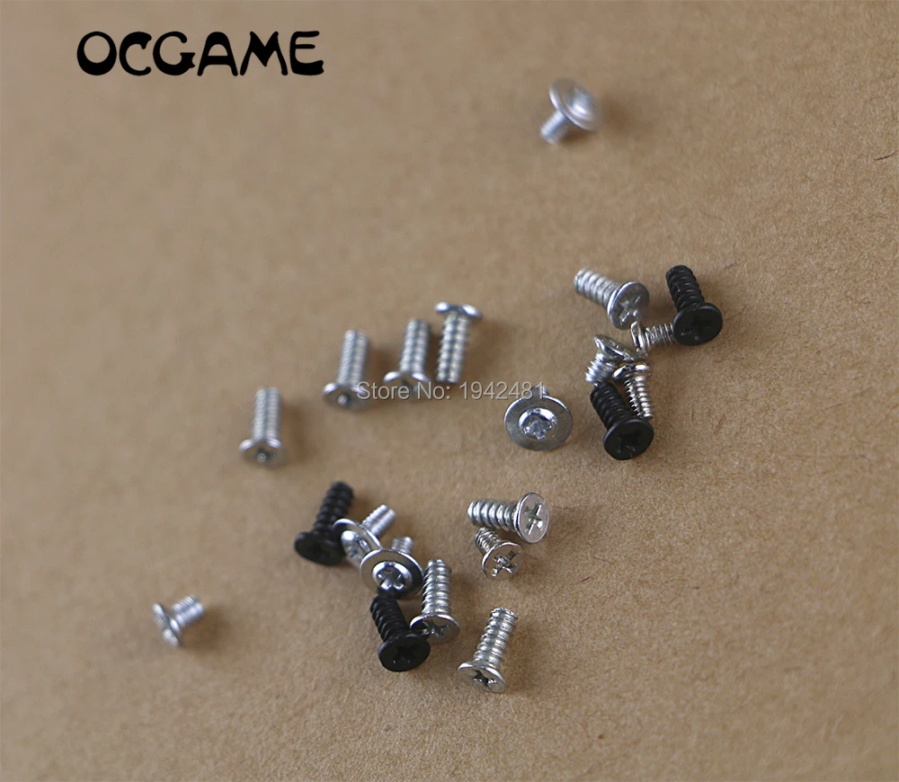 100sets Good quality Full set screws Repair Parts for psp1000 console shell case screws