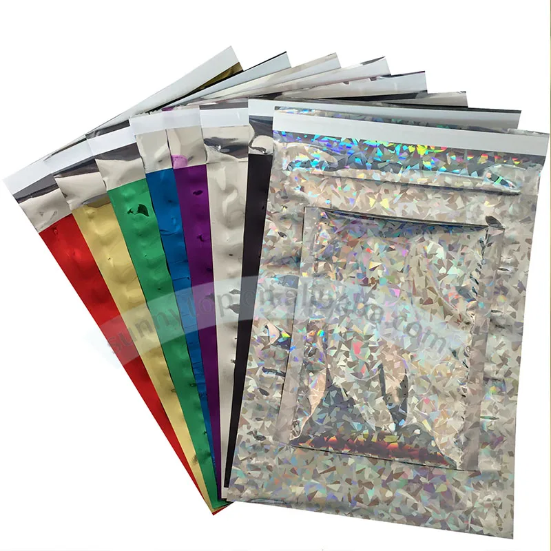 A3, A4, A5, A6 sizes Holographic bag foil poly mailer A4/C4 229x324mm, 9