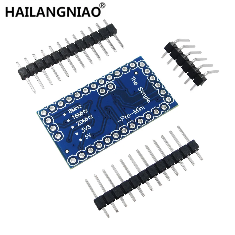 Pro Mini 168/328 Atmega168 5V 16M / ATMEGA328P-MU 328P Mini ATMEGA328 5V/16MHz для Arduino совместимый модуль Nano