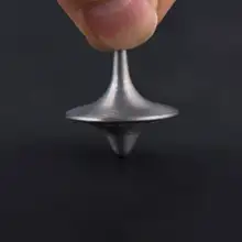 Metal Silver Spinning Top Gyroscope #4
