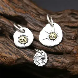 Pure 925 Sterling Silver Pendant Vintage Charms Necklace Goros Takahashi Eagle Feather Chain Jewelry New Popular GOA017