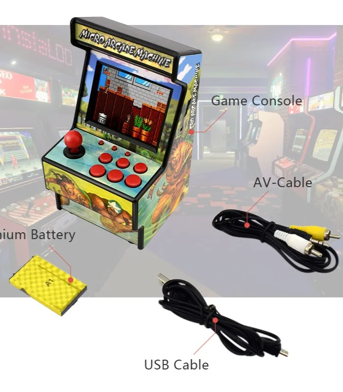 2025 Retro มินิอาเขตคอนโซลเกมมือถือ 16 บิตเกมในตัว 156 เกมคลาสสิกสําหรับเด็กของขวัญของเล่น