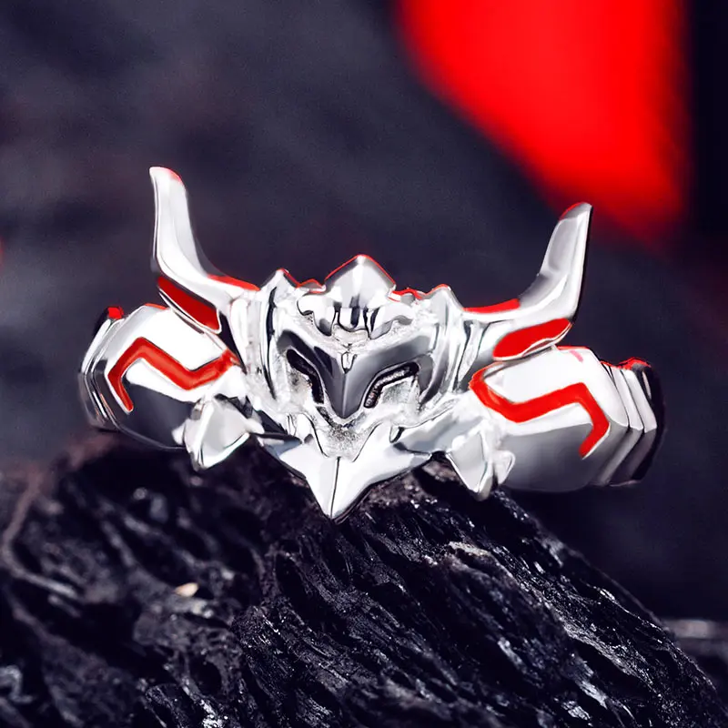 [Fate Apocrypha] Anime Ring 925 sterling silver Mordred Red Saber Fate Grand Order FGO Action Figure Action Figure Gift