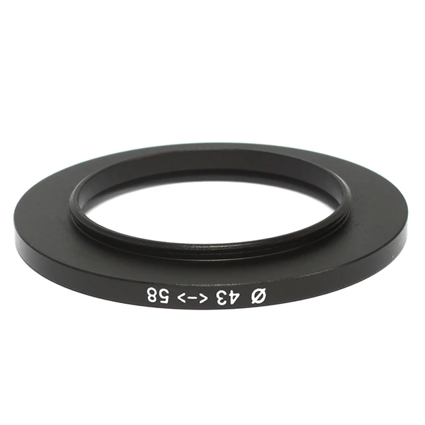 40.5 Mm-58 Mm/42 Mm-58 Mm/43 Mm-58 Mm/46 Mm -58 Mm/49 Mm-58 Mm Step-Up Filter Logam Cincin Adaptor