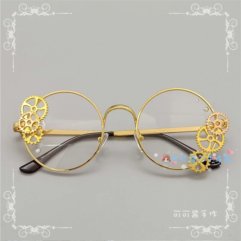 

Hand made to restore ancient ways round glasses parts relate gothic heavy gay gear coser who chain glasses accessories