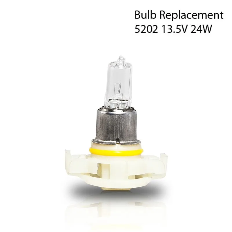 Case for Chevrolet camaro fog light 20010-2013 halogen fog lamp Bulb 12V 24W without wiring kit and switch shipping free