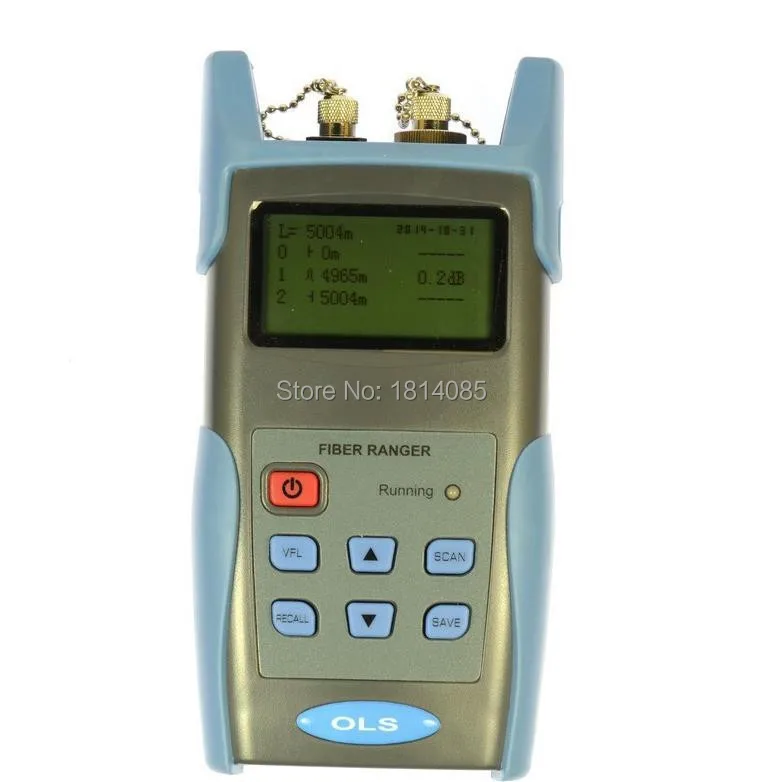 

Optical Fiber Ranger 60KM OTDR Principle Tester Meter JW3304A FTTx Network Fiber Optic FTTH Tool Kit Visual Fault Locator