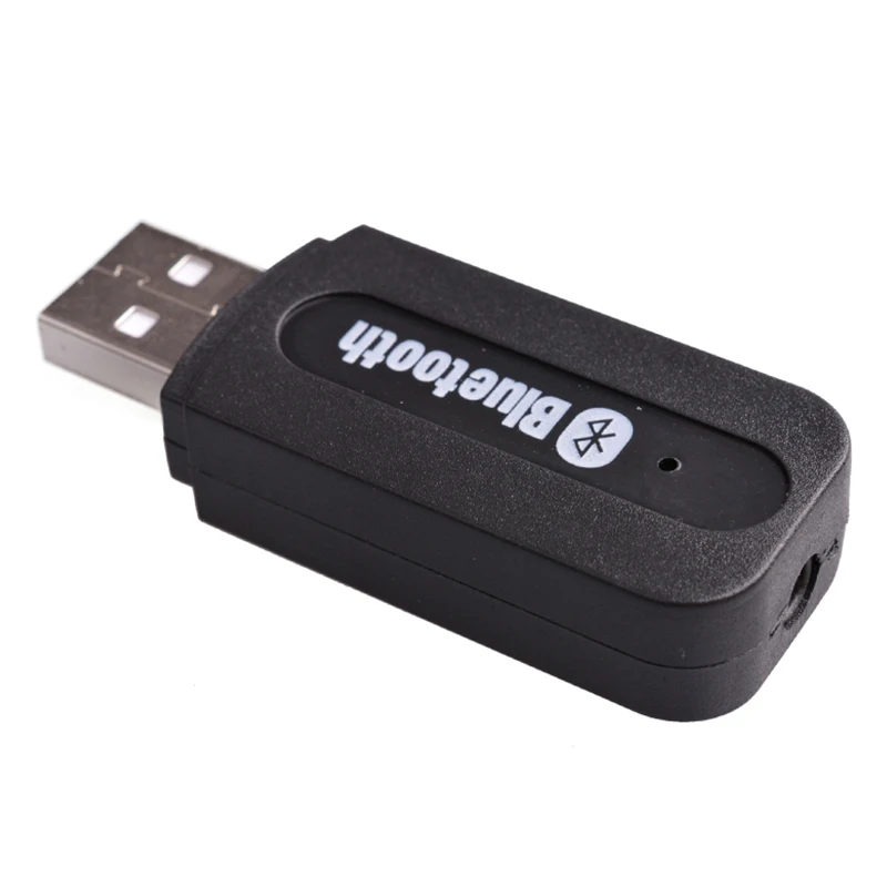 VAORLO 미니 휴대용 오디오 블루투스 수신기, 무선 USB 음악 어댑터, 자동차 AUX 홈 스피커 전화용 A2DP 동글, 3.5mm 잭