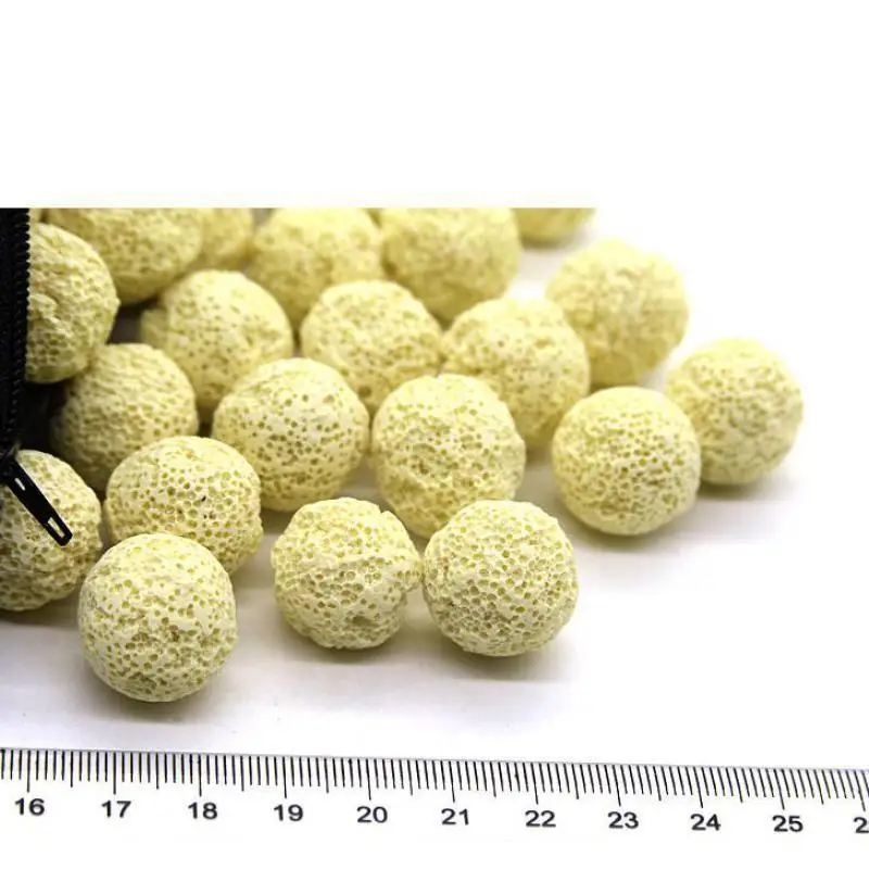 10pcs Ceramic Biochemical Ball Filter Media Nitrifying Bacteria House Aquarium Filter Accessories For Fish Tank Water Cleaning