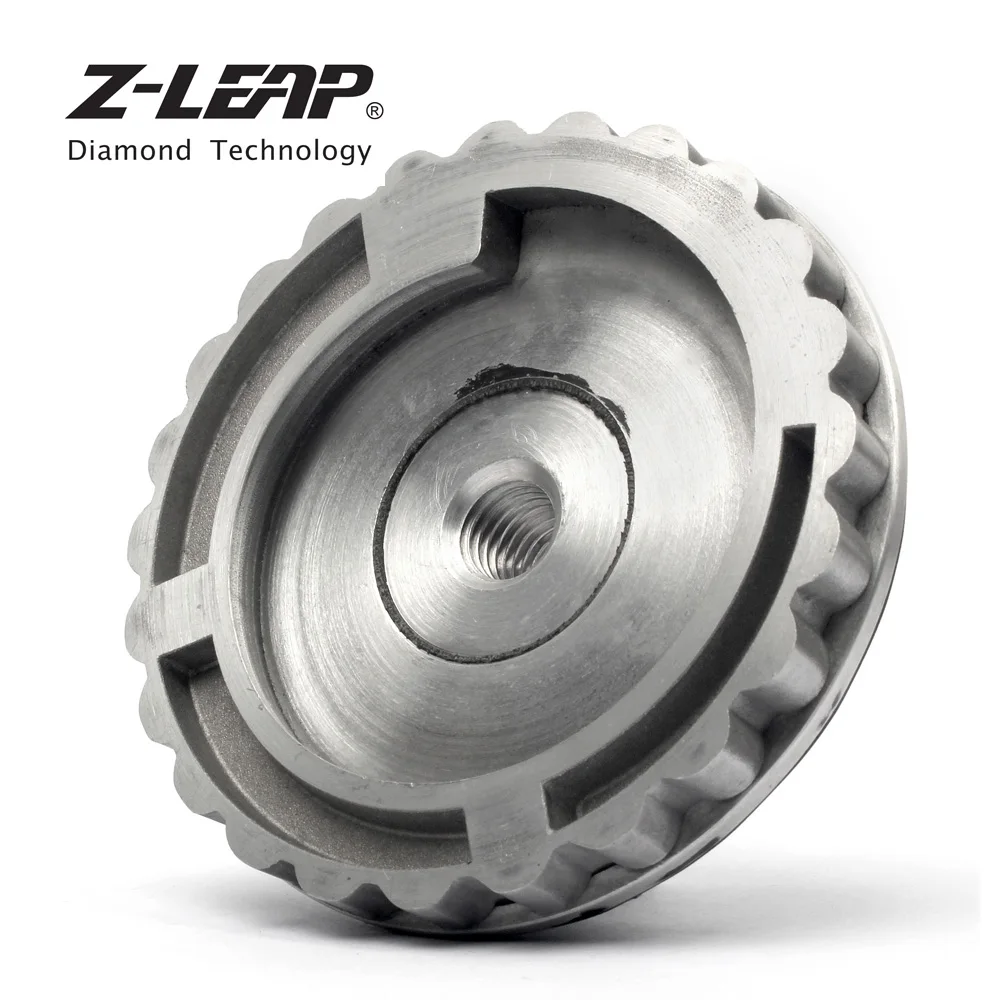 

Z-LEAP 4 "спинка для блокировки улитки, Накладка для полировки кромок, адаптер, Ходер, алюминиевая резиновая резьба M14 или 5/8-11