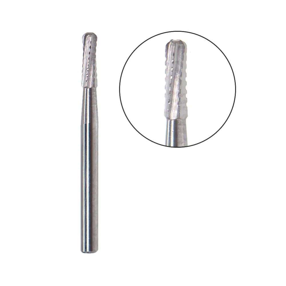 10pcs/box Dental Broken Crown Needle for break crown Endodontic Gold Plated Handle High Speed Dental Drill Dentist Tools 1958#