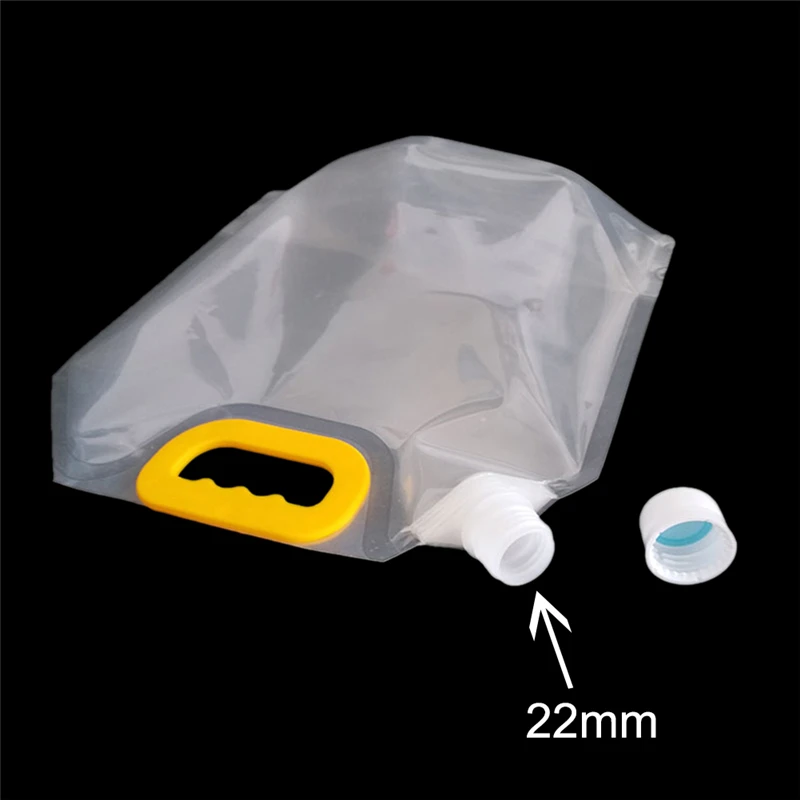 1.5/2.5/5L Stand-up Plastic Drink Packaging Bag Spout Pouch for Beer Beverage Liquid Juice Milk Coffee DIY Packaging Bag