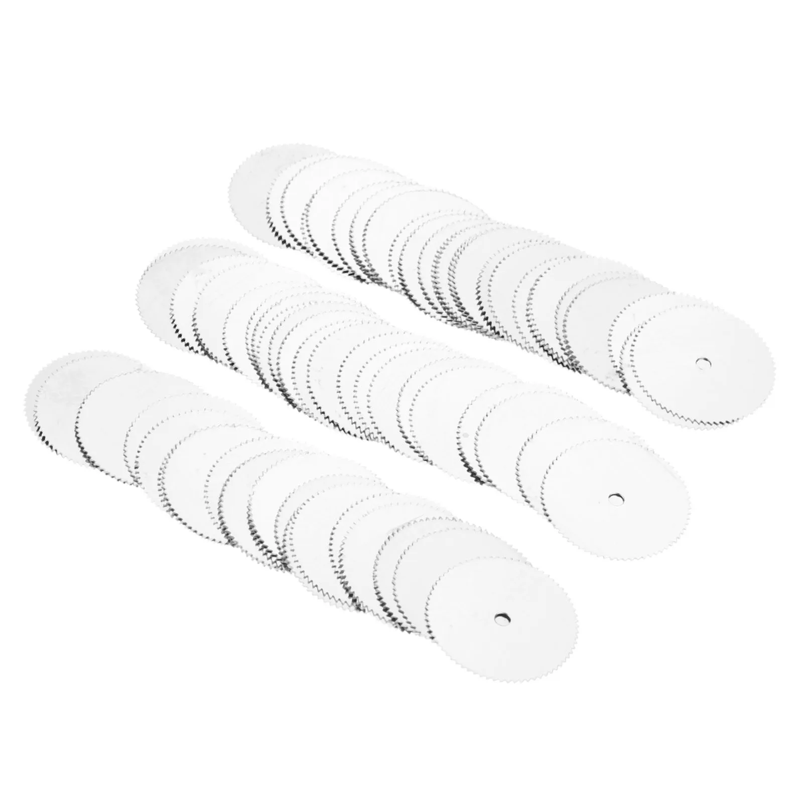 DRELD 80Pcs Dremel Accessorie 22mm Wood Cutting Disc Stainless Steel Cut Off Wheel Circular Saw Blade for Mini Drill Rotary Tool