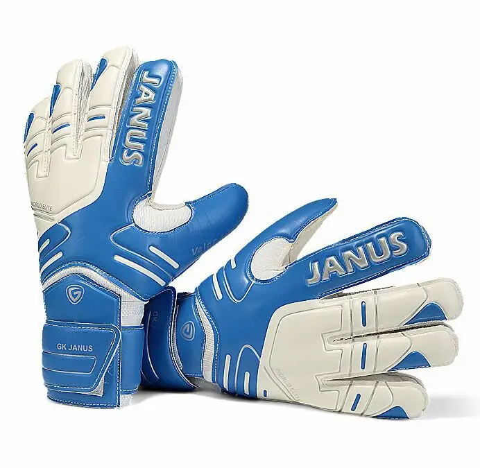 Janus latex finger protective 5~10 size football goalkeeper gloves men soccer gloves godie