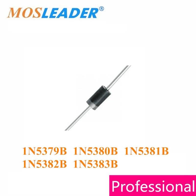 

Mosleader 1000pcs Dip 1N5379B 110V 1N5380B 120V 1N5381B 130V 1N5382B 140V 1N5383B 150V DO201 1N5379 1N5380 1N5381 1N5382 1N5383