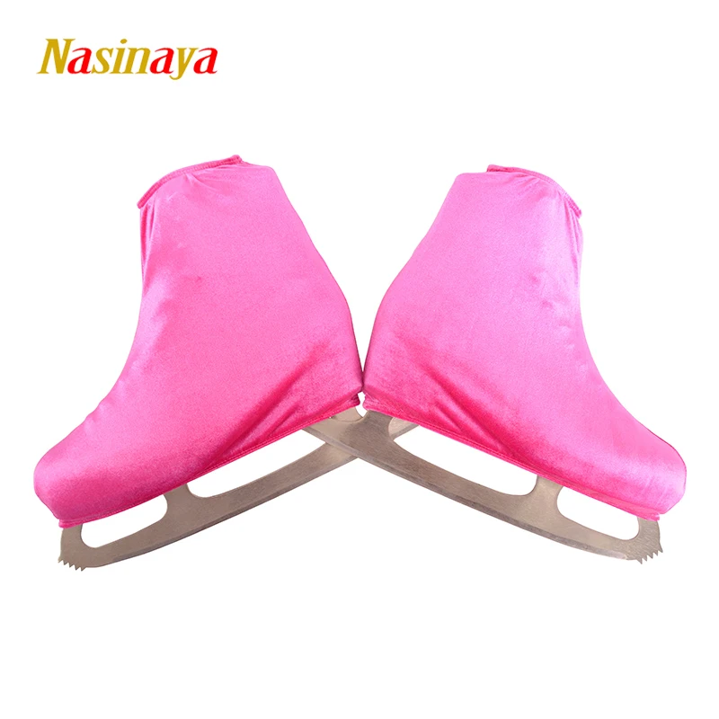 Figure Skating Competition Rhythmic Gymnastics Shoes Cover For Children Adult Velvet Solid Roller Skate Accessories Sports