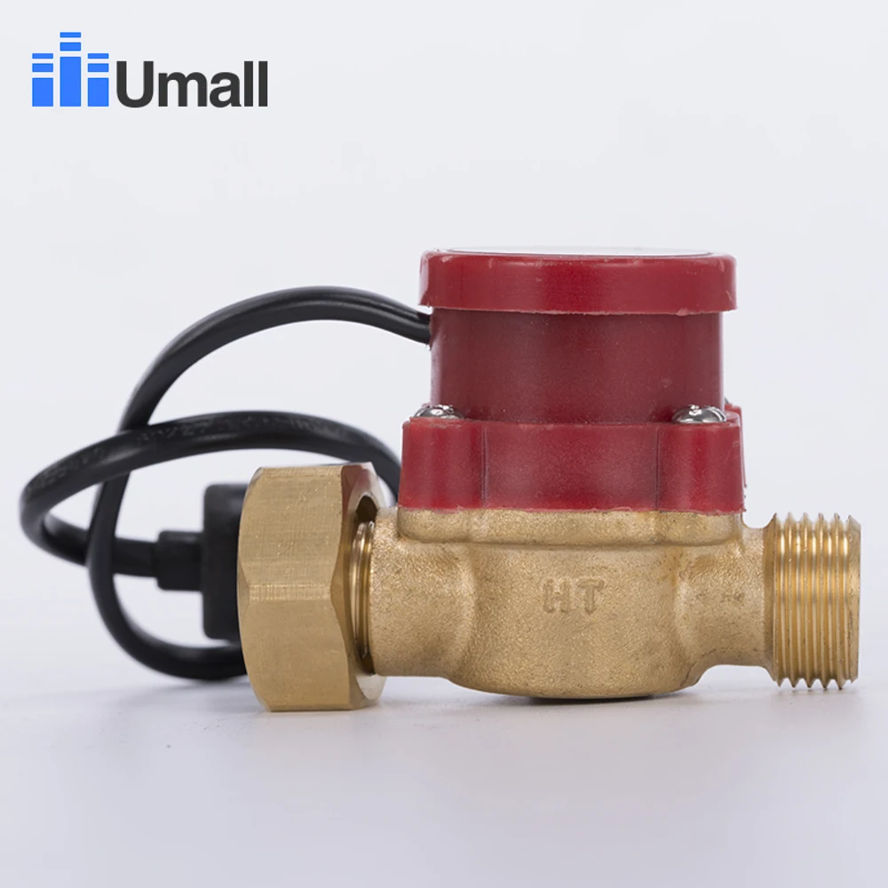 HT300 G3/4 Đến G1/2 Cắt Laser Máy Giặt Một Phần Nước Bơm Tăng Hội Áp Bảo Vệ Lưu Lượng công Tắc Cảm Biến Với