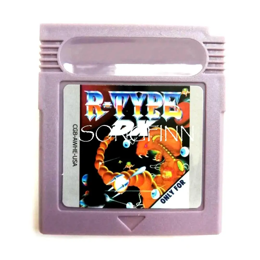 R-Type DX Game Memory Cartridge for 16 Bit Video Game Console  Card Accessories