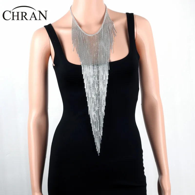 Multi Layers Chest Bra Chain Body Jewelry Necklace For Women Tassel Body Chain Harness Party Music Festival Accessories
