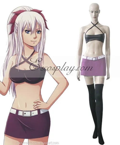 Fairy Tail Young Mirajane Cosplay Costume E001