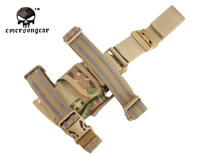 Imagem -03 - Emersongear-coldre Tático Universal Coxa Multicam Em6204