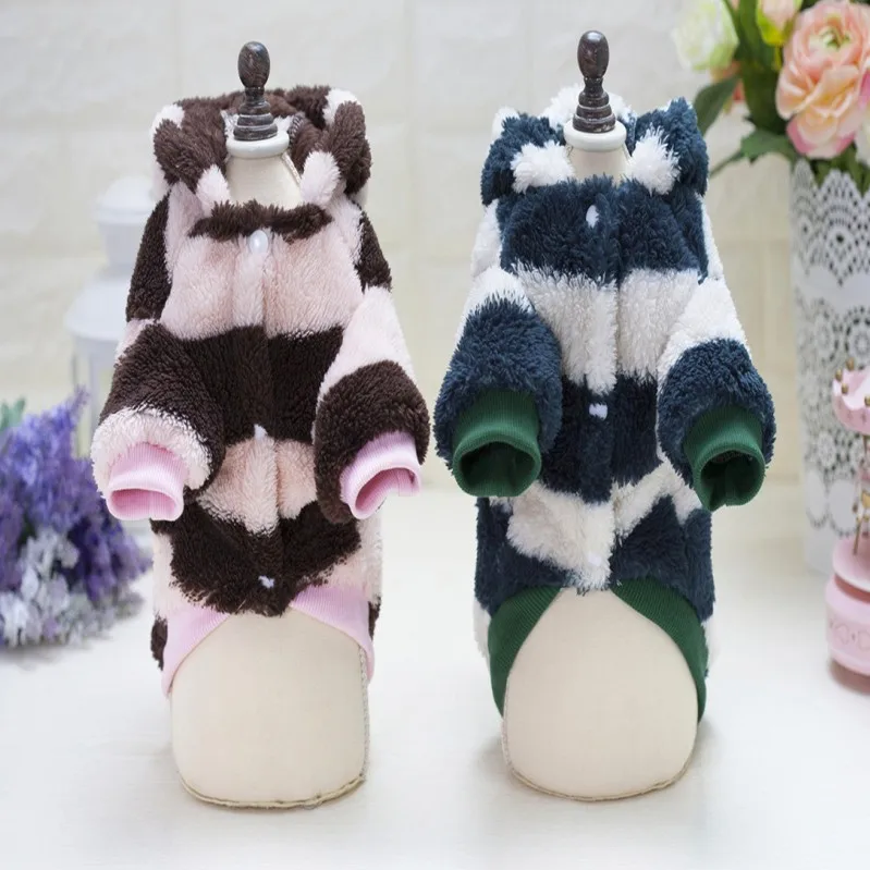 Pet Dog Clothes Autumn Winter Big Ears Rabbit Cashmere Outfit Clothes For Small Dogs Coat Jacket Chihuahua Clothing Dog Supplies