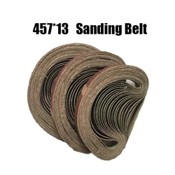 10 pieces 457*13mm Abrasive Sanding Belts 457X13 P40-240 Coarse to Fine Grinding Belt Grinder Accessories
