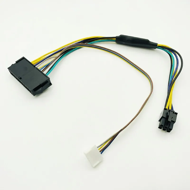 30CM Modular Power Supply Cable ATX 24Pin 24 Pin Female to 6Pin 6-Pin Male Mini 6Pin Connector for HP Elite 8100 8200 8300 800G1