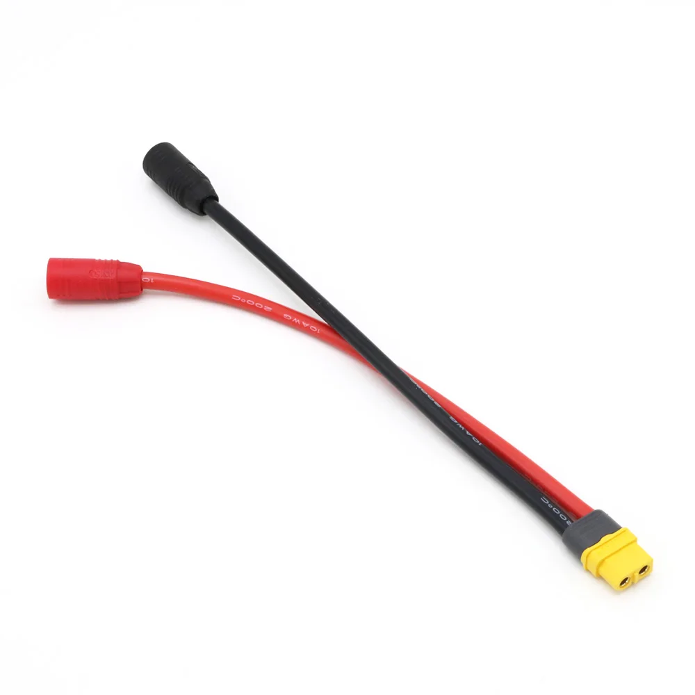 Amass EC5 /XT60 /XT90S Female to XT150 / AS150 Male / Female Adapter Connector 10AWG 15CM Wire for Rc Battery Rc Drone