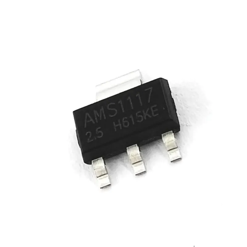 AMS1117-1.2Vเดิม1.5โวลต์1.8โวลต์2.5โวลต์3.3โวลต์5.0โวลต์ADJ AMS1117 V Oltage Regulator sot-223 100ชิ้น/ล็อต(เลือกvoltsที่คุณต้องการ)
