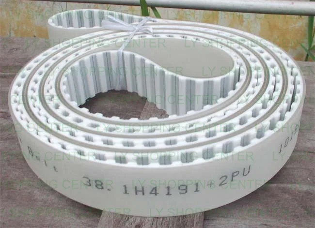 PU Timing belt 38.1H-4191(330)+2PU for Enkong Glass Machinery,Polyurethane synchronous beltTransmission Belts,conveyor belt