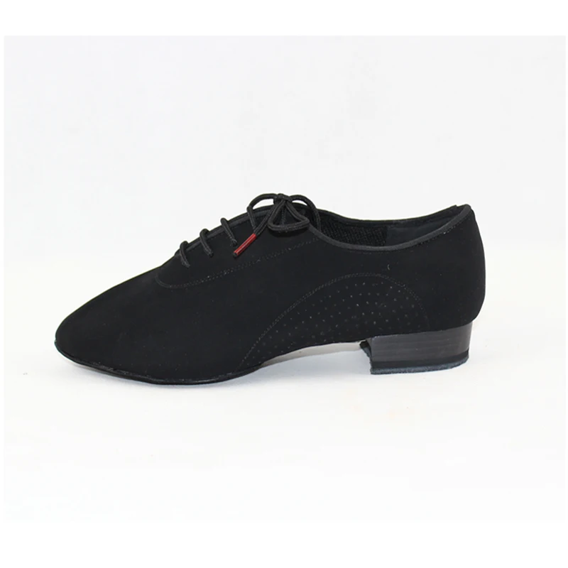 Dance Shoes Modern Men NOT Genuine Leather Brand Square BD 309 Party Ballroom Latin shoes Soft cowhide Black 317 HEEL 2.5 CM