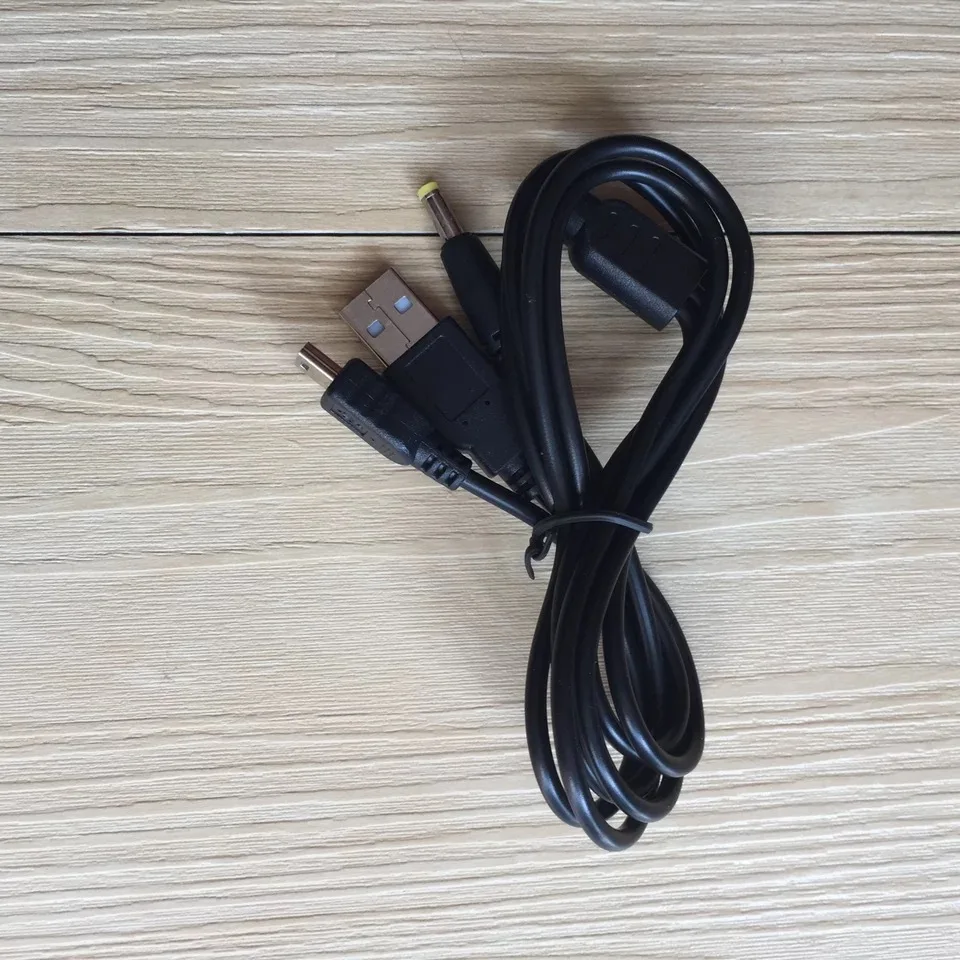 

USB кабель для зарядки FZQWEG, 2 в 1, для PSP 1000, PSP 2000, PSP 3000, PSP 3001 3004