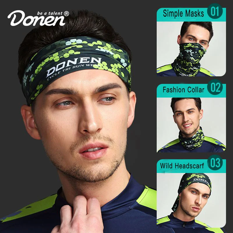 Donen summer cool colors cycling Headbands magic scarf cycling biking Bike Bicycle Cycling Headbands