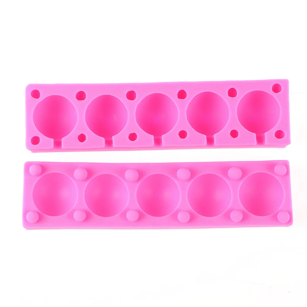 Hot small planet 3D lollipop Silicone  Mold chocolate Fondant moulds baking DIY  cake Decorating Tools  T0459