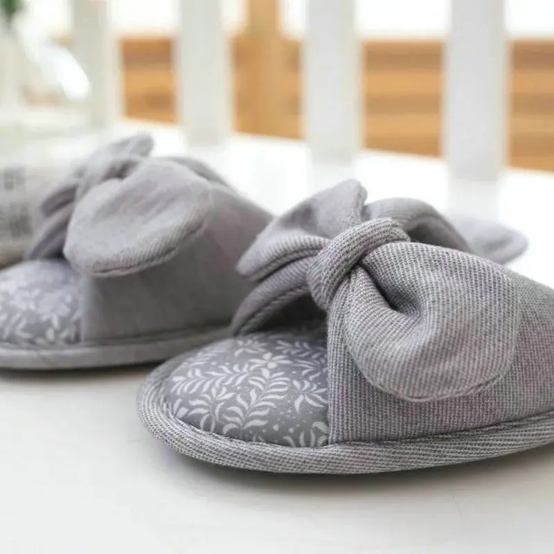 Ping/Gray Spring/Summer Fish mouth slippers for women Home Indoor Bedroom Shoes Cartoon Home Shoes Soft Cotton Slippers