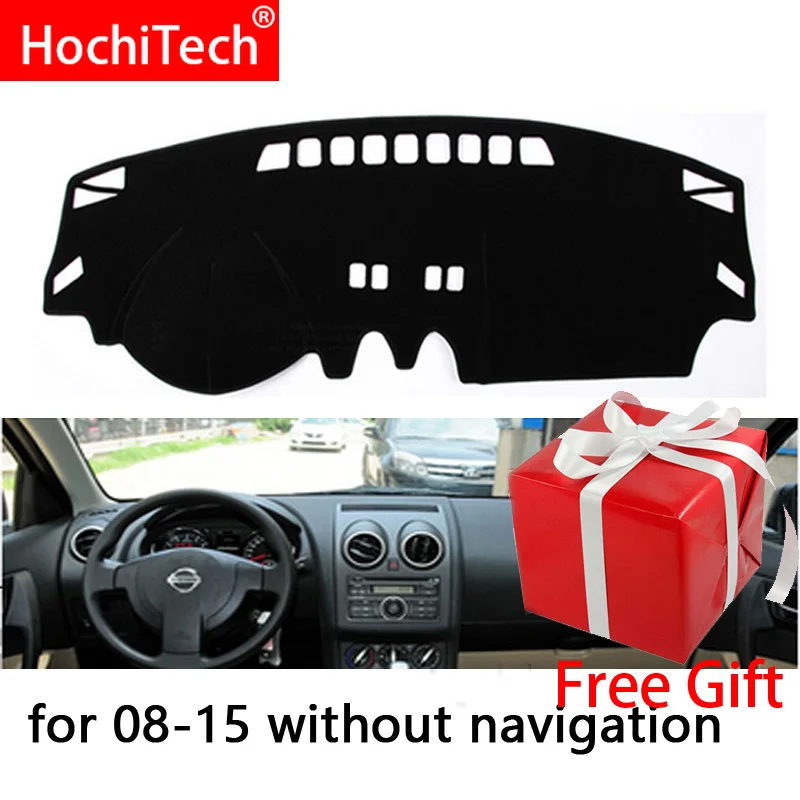 For Nissan Qashqai Rogue J10 2006-2013 Right and Left Hand Drive Car Dashboard Covers Mat Shade Cushion Pad Carpets Accessories