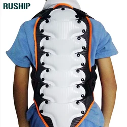 Kids Sport Vest Bicycle Ski Children's Armor Back Support Motorcycle Riding Country Spine Hard Outer Protection Bike Skate