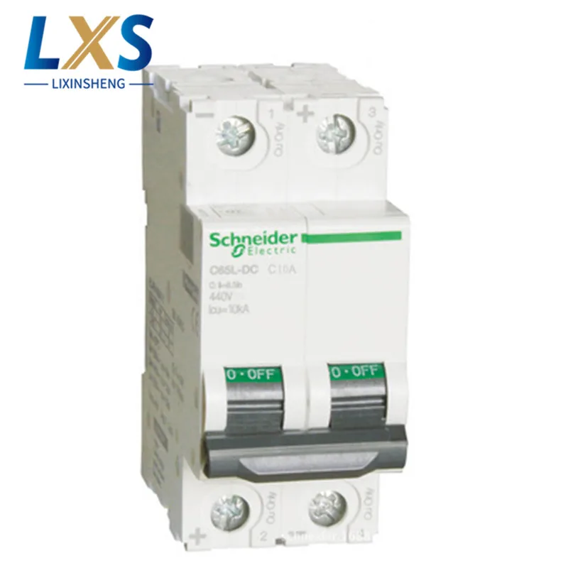 

Schneider Electric Miniature Circuit Breaker A9 Series A9N22424 C65N-DC 2P C10A DC Air Switch