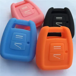 Silicone rubber car key cover  for Opel VAUXHALL Vectra Zafira Omega Astra 2 Button Remote Key Yan