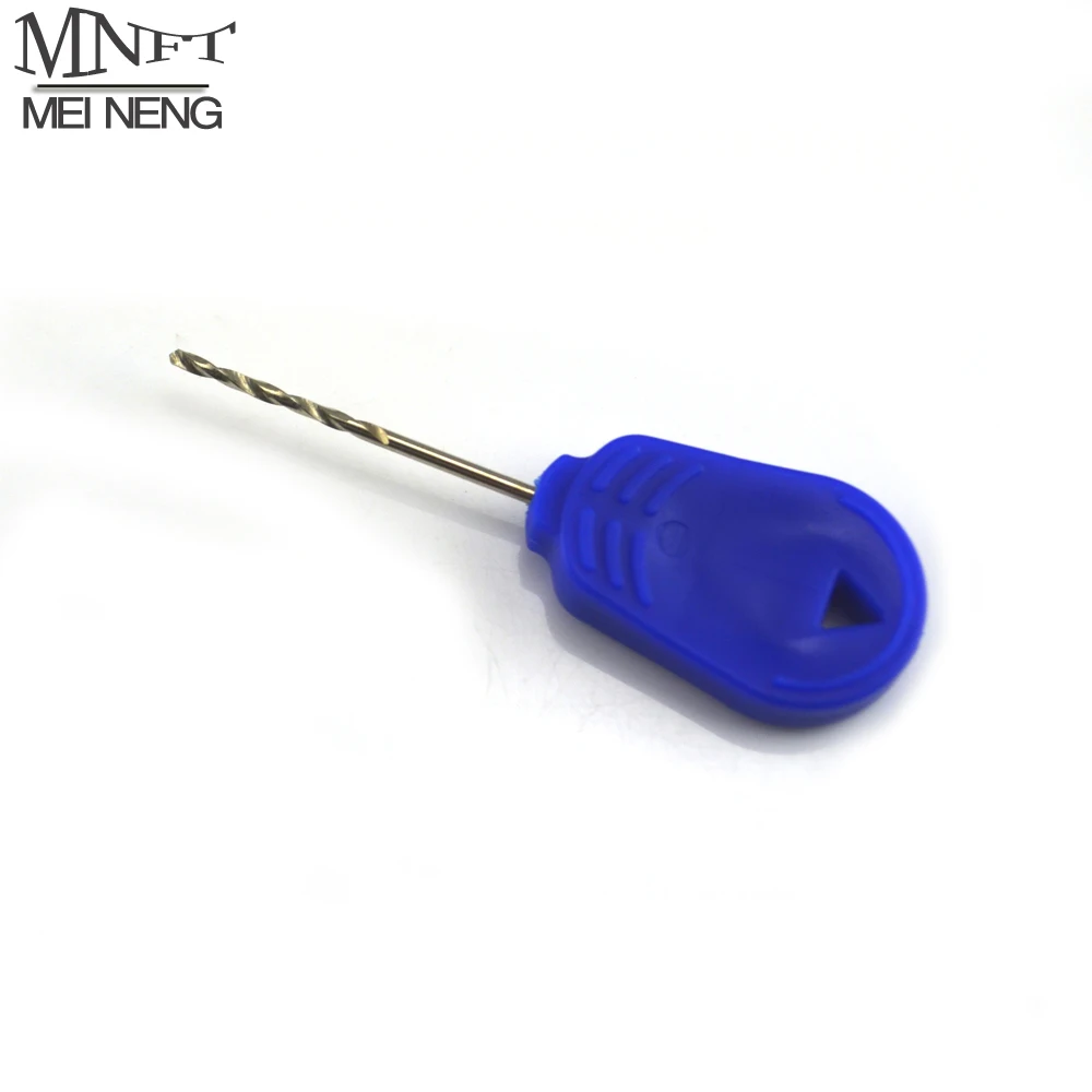 MNFT 2PCS Carp Fishing Baiting Needles Boilie/Bait Drill Blue Color Hair Rigging Angling Tackles