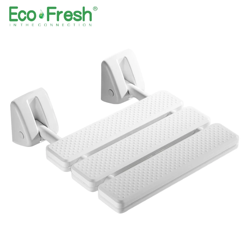 Ecofresh Wall Mounted Shower Seat bathroom shower folding seat folding beach Bath shower Stool toilet shower chair