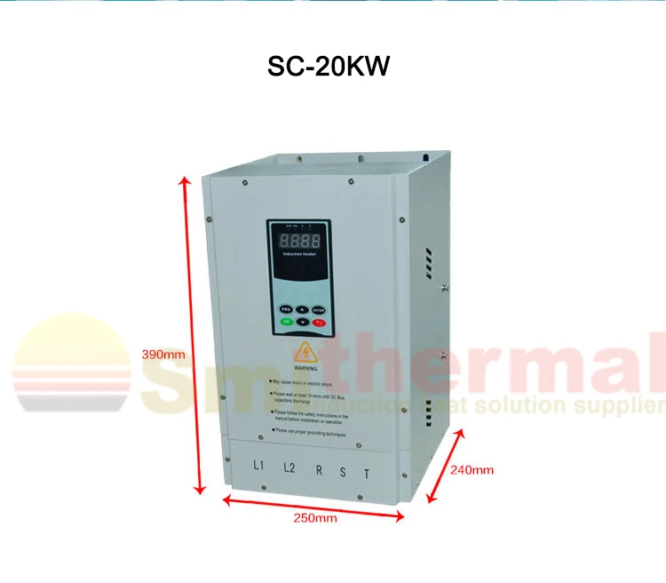 

3 phase 380V 20KW Electromagnetic induction heater for Dry TEA, Roller heating