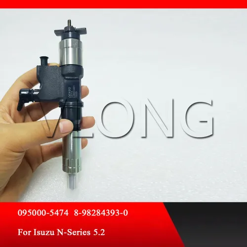 Imagen 2 del producto Inyector de combustible diésel Common Rail de motor nuevo y genuino 8- 98284393 -0 095000 -5474 095000   5474 Para Isuzu 4HK1 6HK1 Serie N 5.2