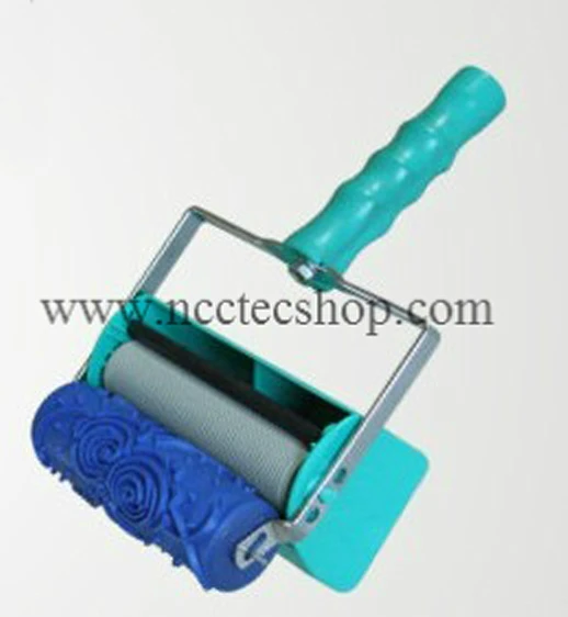 5'' WALL decorative paint roller without handle | FREE SHIP you should use it with 5'' 125mm wall decoration machine | 71 sorts