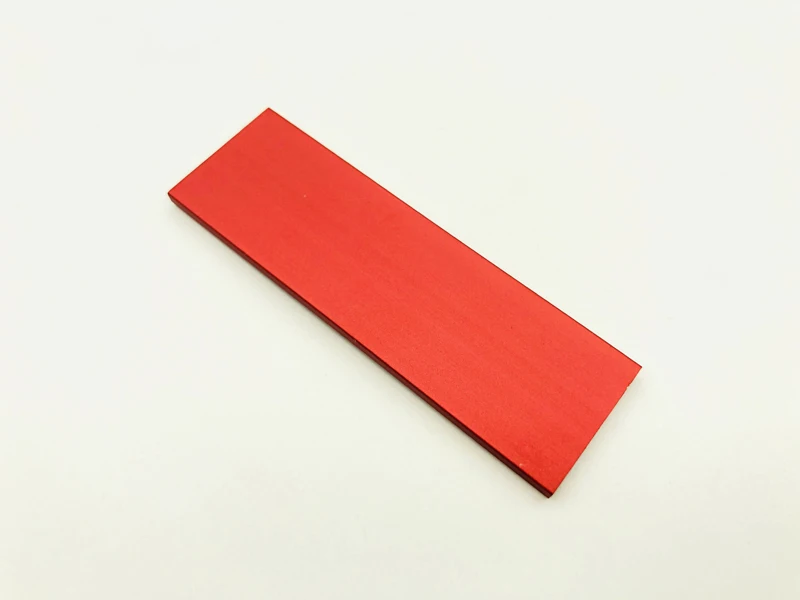 5PCS M.2 Heatsink SSD Aluminium Alloy PCI-E NVMe M.2 2280 SSD Heatsinks Radiator PC Cooling Heat Dissipation Radiator Red Color