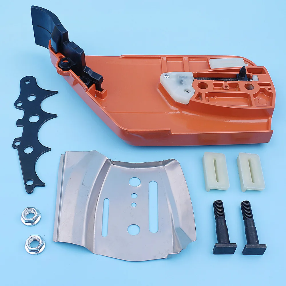 Imagem -02 - Kit de Tampa Lateral de Freio de Corrente para Jonsered 2171 2165 Cs2171 Cs2165 Cs2188 2166 Serra Elétrica Amortecedor Porca de Placa
