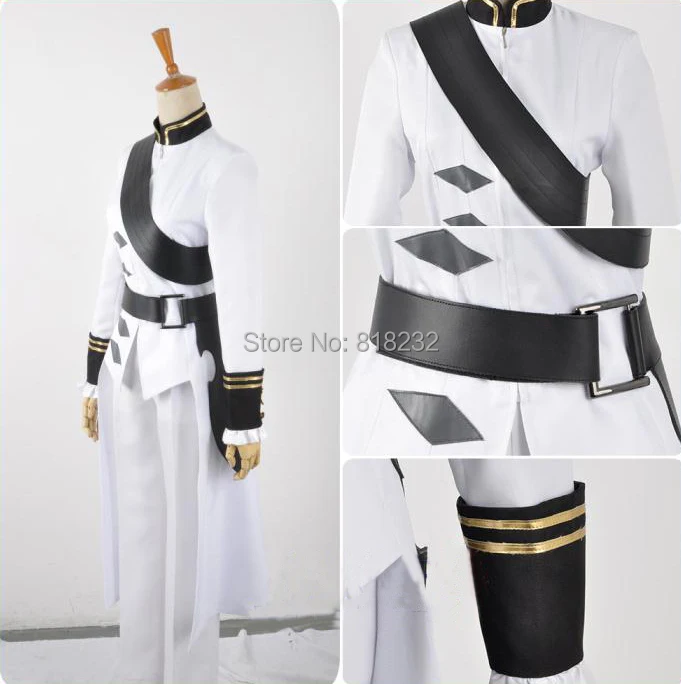 Seraph of the end Ferid Bathory Uniform Outfit Anime Cosplay Costumes