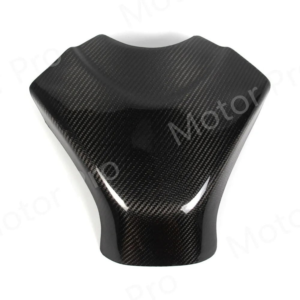 For Suzuki GSXR 1000 2007 2008 Carbon Fiber Fuel Gas Tank Cover Protector Motorcycle Accessories GSX R GSX-R GSXR1000 Black