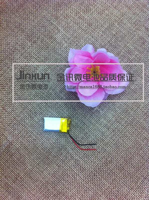 3.7V polymer lithium battery 301020 50MAH electronic watch small toy Bluetooth battery LED lamp